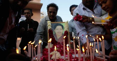 India Mourning Jayalalithaa