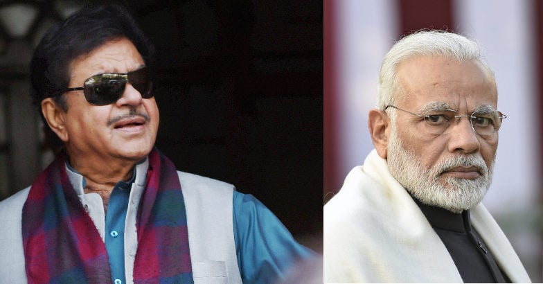 Shatrughan Sinha, PM Modi