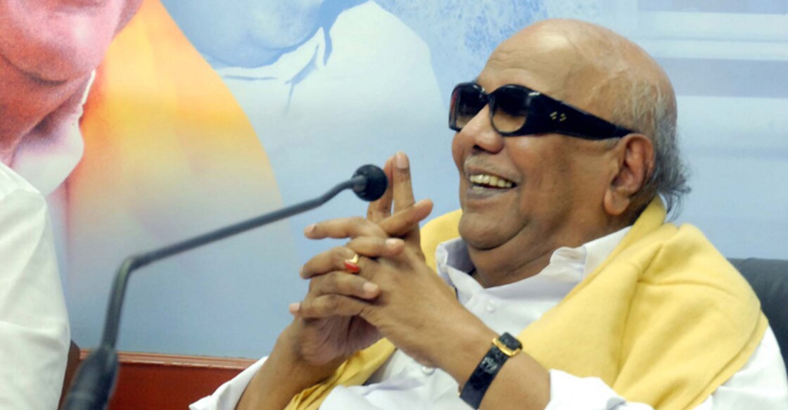 M Karunanidhi
