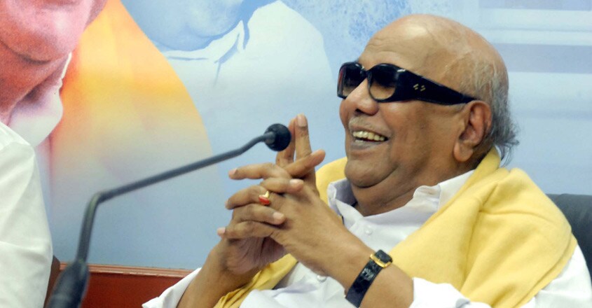 M Karunanidhi