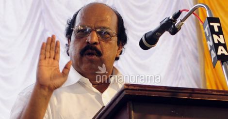 Minister Sudhakaran’s latest idol comes with a toothbrush mustache