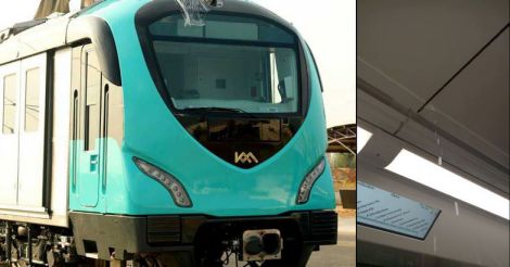 Leakage from AC vent in Kochi Metro's coach creates furore among public