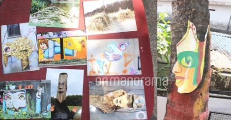 This German couple discover faces of nature on trees trunks