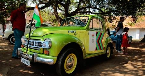 Vintage cars roll into Biennale for Republic Day rally