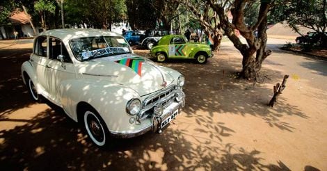 Vintage cars roll into Biennale for Republic Day rally