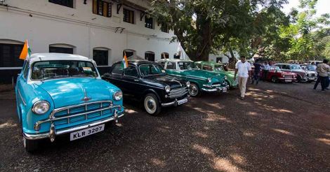 Vintage cars roll into Biennale for Republic Day rally