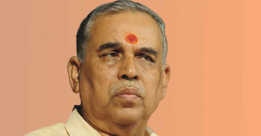 Veteran BJP leader Mukundan may spoil party's chances in Thiruvananthapuram 
