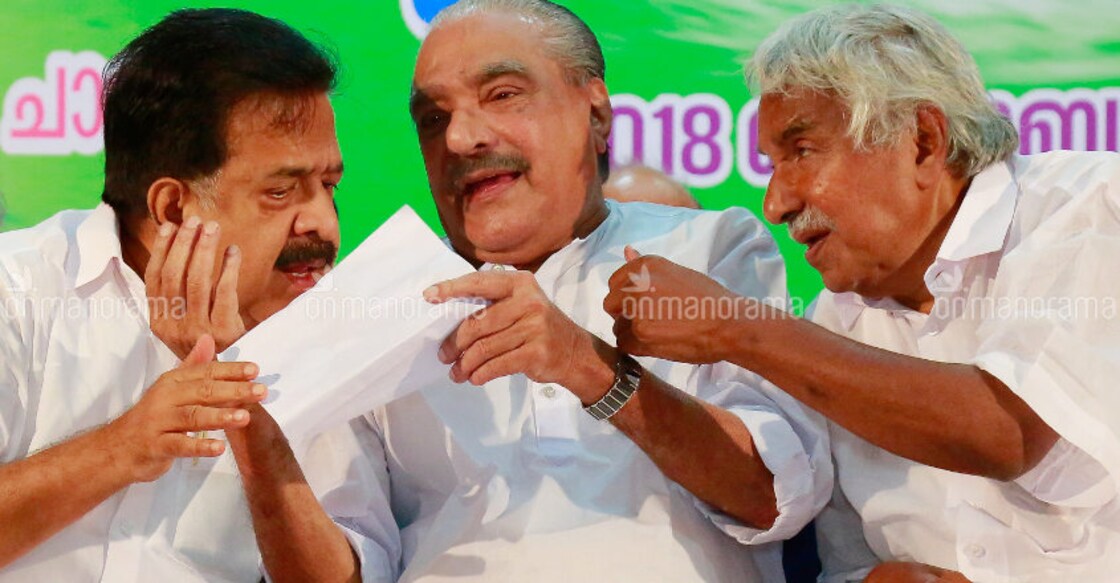 Chennithala, KM Mani, Chandy