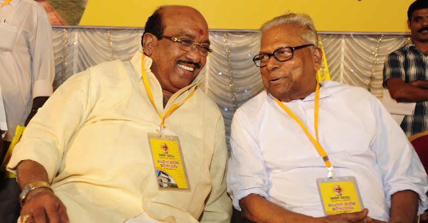 Vellappally with VS Vellappally with VS