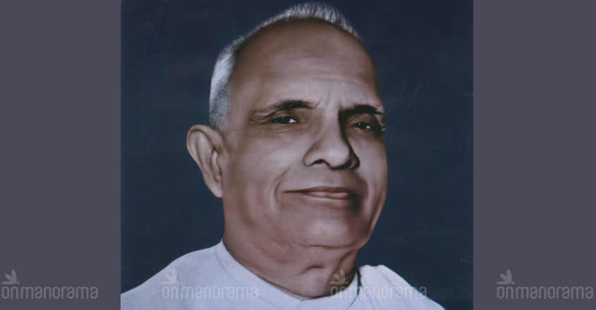 NSS founder Mannathu Padmanabhan
