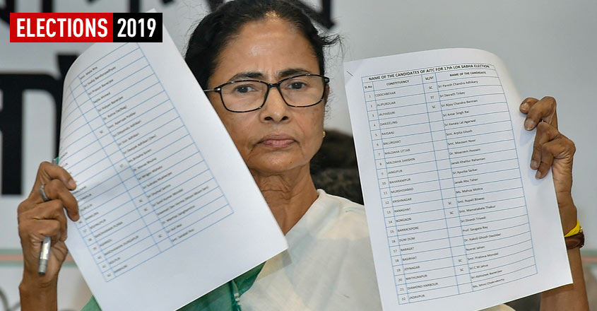 Didi goes for women power, eves get 41% TMC seats