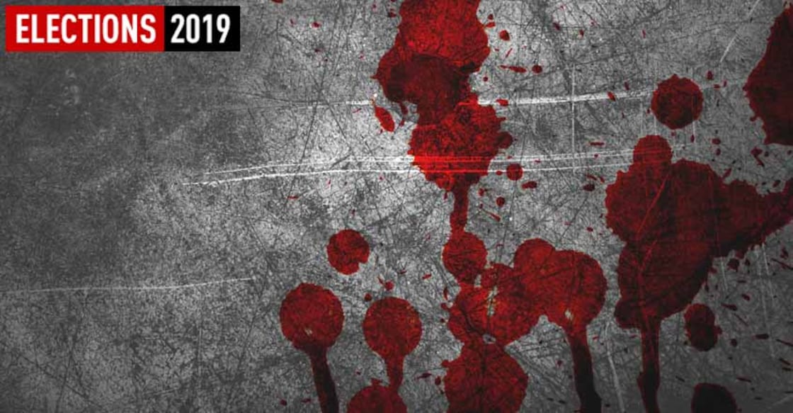 Two killed in Andhra poll violence; angry candidate smashes EVM