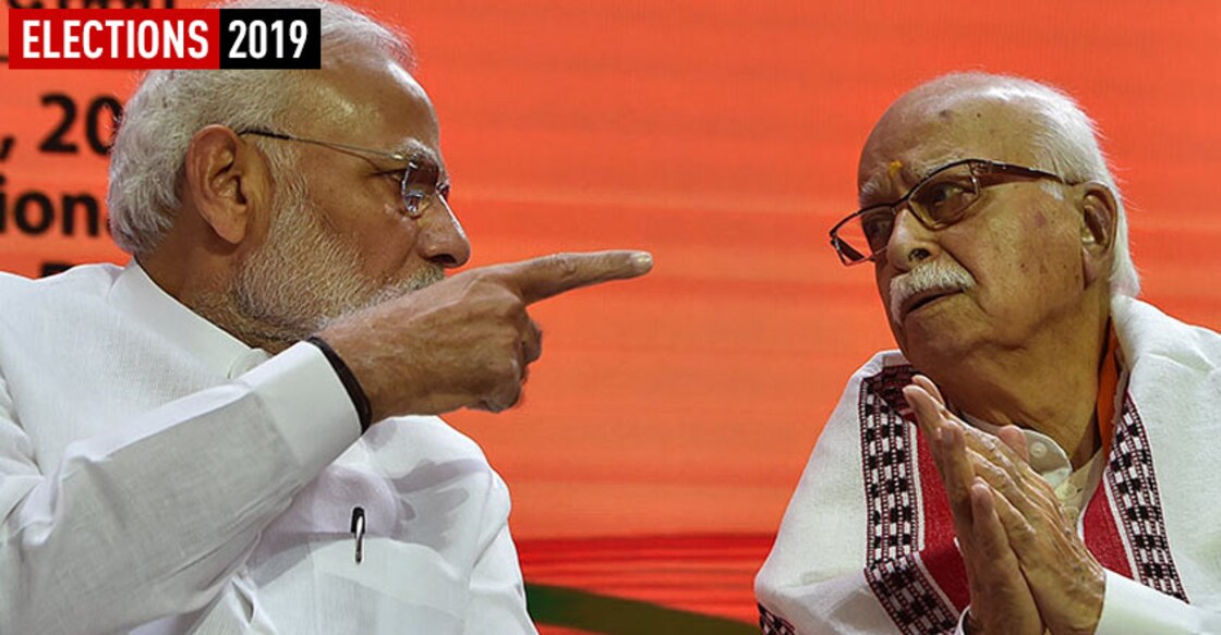 BJP tosses Advani's parliamentary career into political wilderness?