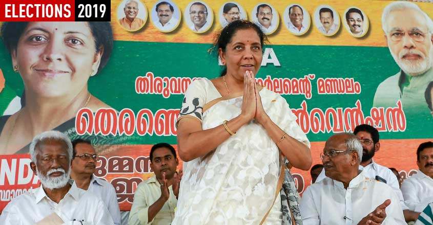 'Desperate' Congress coming out with fake documents: Nirmala Sitharaman