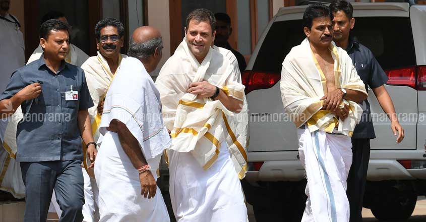 Learn from Kerala, Rahul tells Modi, keeps mum on CPM