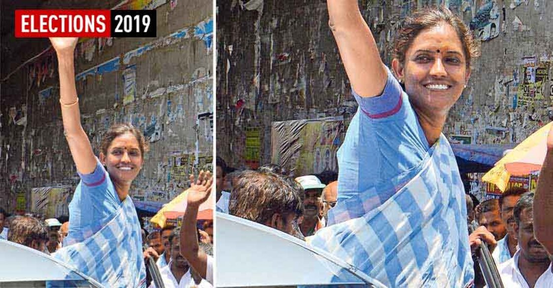 Jothimani at Election Rally