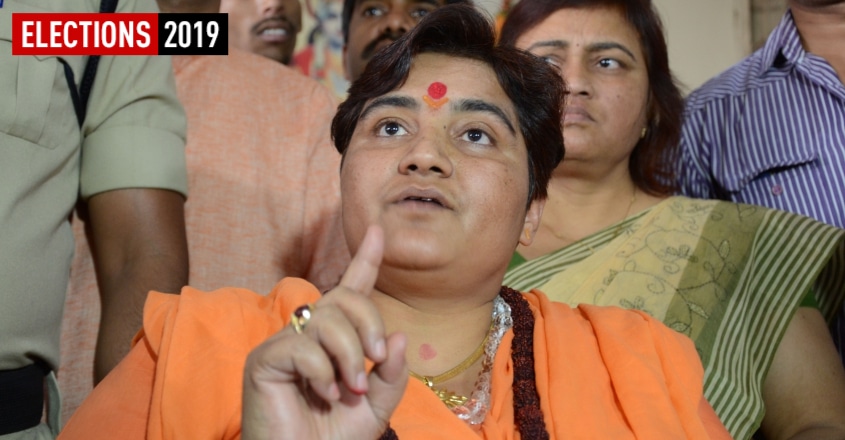 EC serves notice on Sadhvi Pragya Thakur