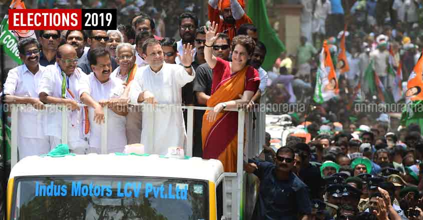 Sea of people to see show, Wayanad wows Rahul, Priyanka, Congress 