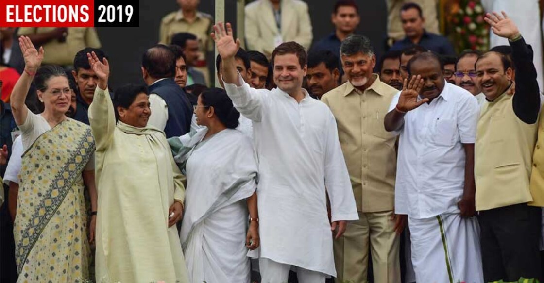Undetterred by exit polls, opposition parties meet in Delhi today