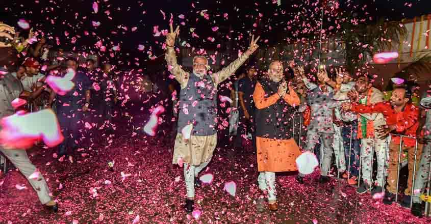 BJP wins Lok Sabha Elections 2019