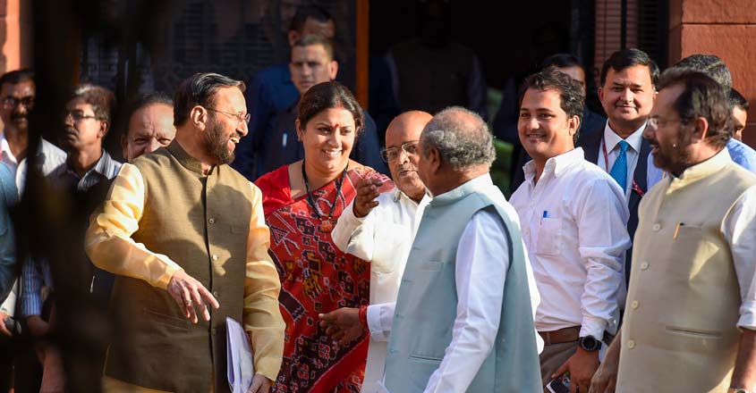 Cabinet recommends dissolution of 16th Lok Sabha; ministers resign Cabinet recommends dissolution of 16th Lok Sabha; ministers resign
