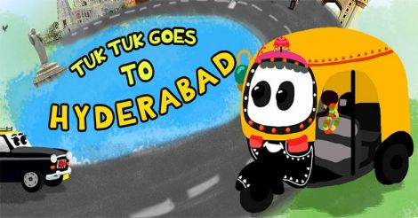 Tuk Tuk goes to Hyderabad
