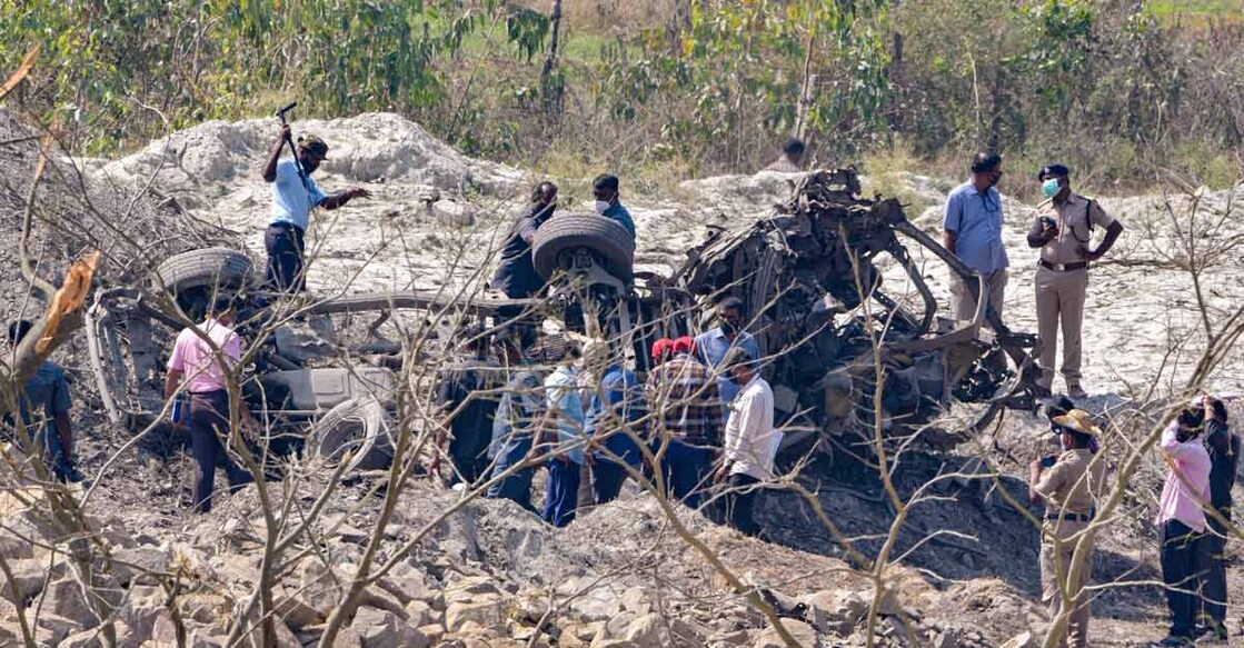 Explosion in Karnataka's Shivamogga