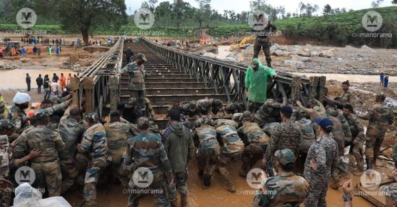 How 140 army men built 190-ft Bailey bridge in 31 hours at Wayanad's ...