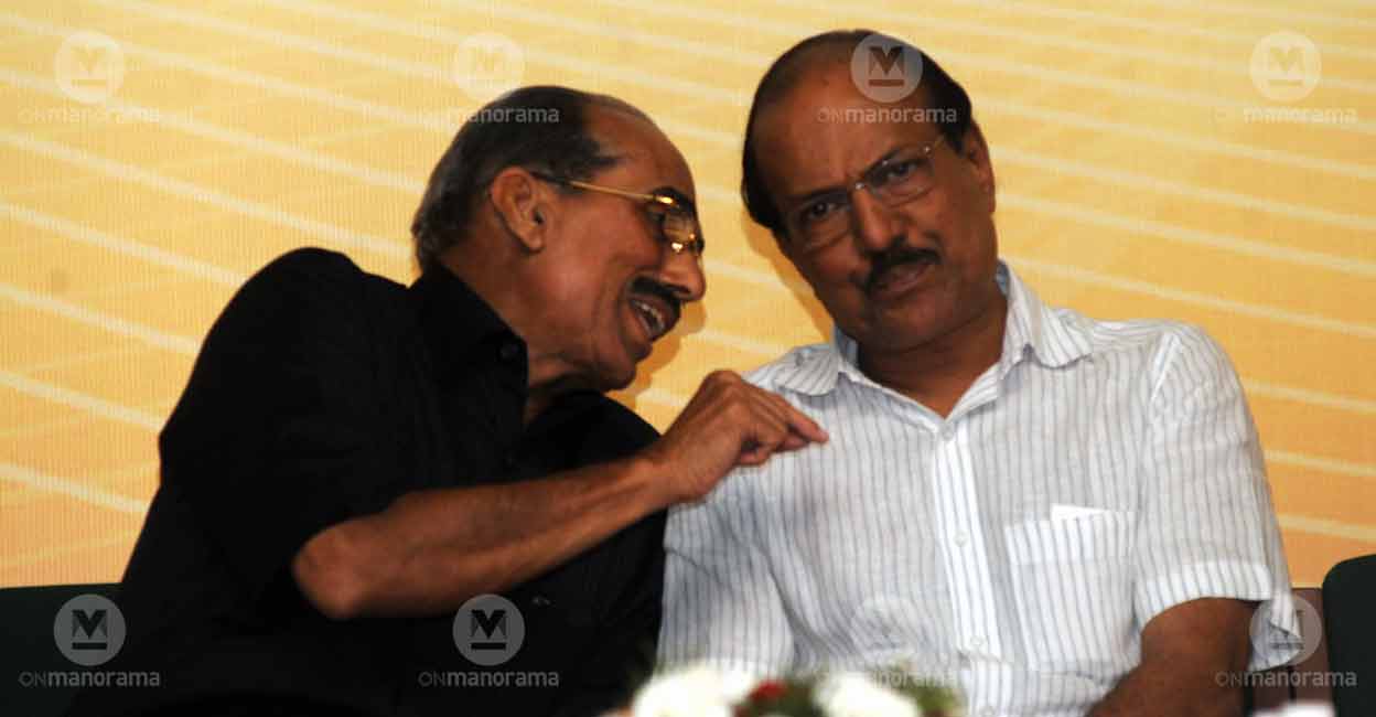 PK-Ahammed-kunjhalikutty Chairman of Peekay Group P K Ahammed and IUML leader Kunjhalikutty. File Photo: Manorama