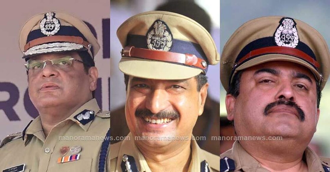 K Padmakumar, Sheikh Darvesh Sahib and Harinath Mishra. Photo: Manorama News