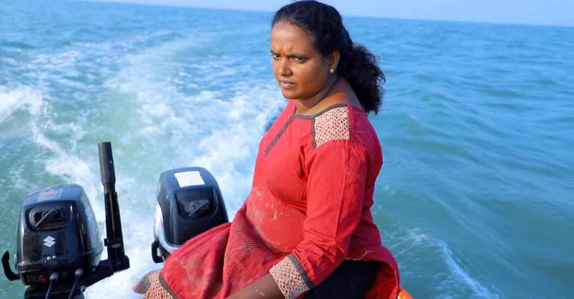  Rekha, the first woman in India to receive a license for deep-sea fishing. Photo: Special arrangement