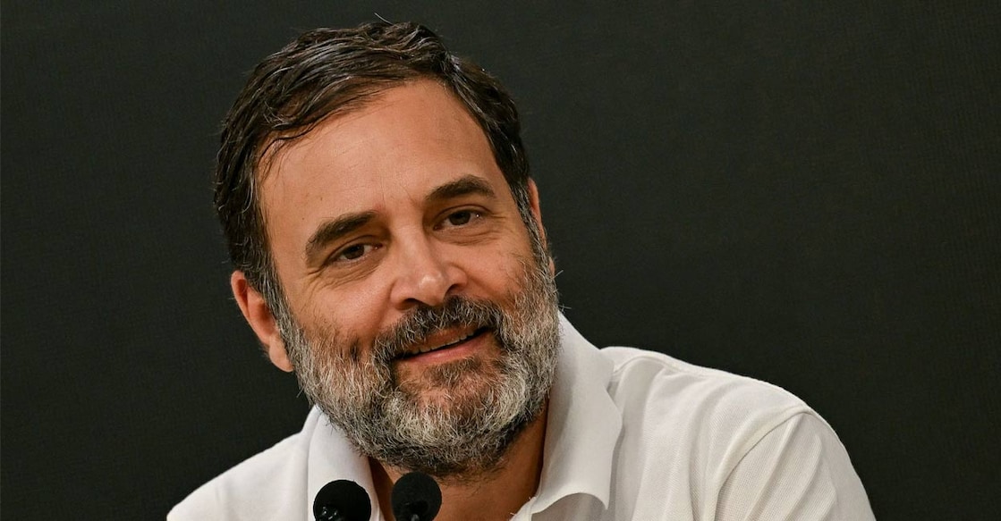 India's Congress party leader Rahul Gandhi addresses a press conference at the party's headquarters in New Delhi on June 20, 2024. Photo: PTI.