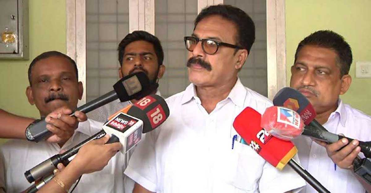 Congress rebel likely to be Thrissur Mayor with LDF support Thrissur Corporation Mayor M K Varghese. File Photo/ Manorama