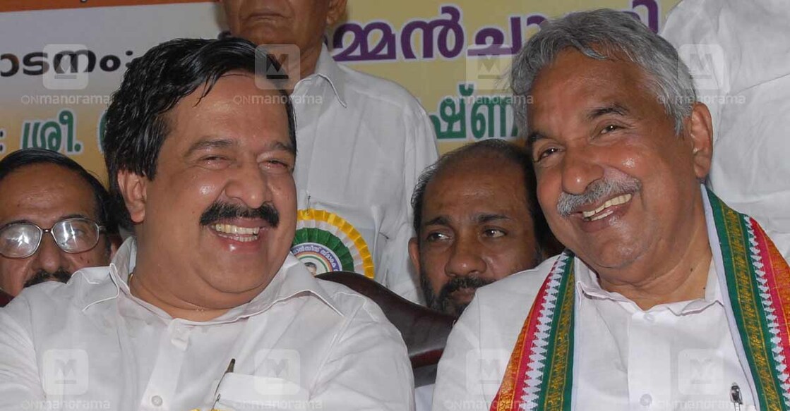 Ramesh Chennithala and Oommen Chandy