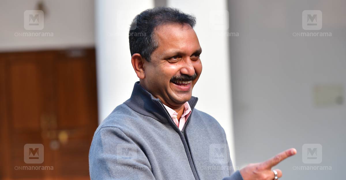 BJP Kerala president K Surendran. File photo: Rahul R Pattom/Manorama