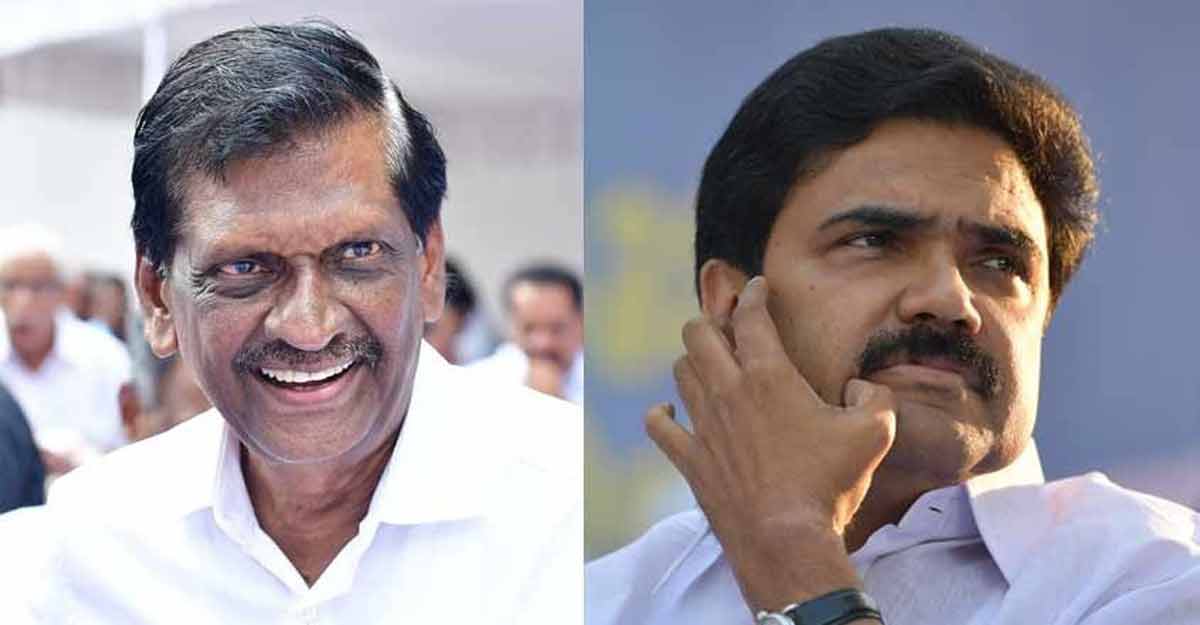 PJ Joseph and KM Mani PJ Joseph and KM Mani