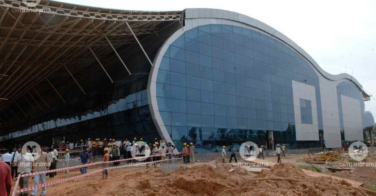 tvm airport file In this file photo from 2009, work in progress on a new terminal at the Thiruvananthapuram Airport. Photo: Manorama