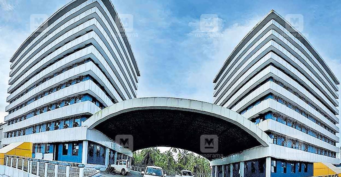 The commercial complex of the KSRTC in Kozhikode 