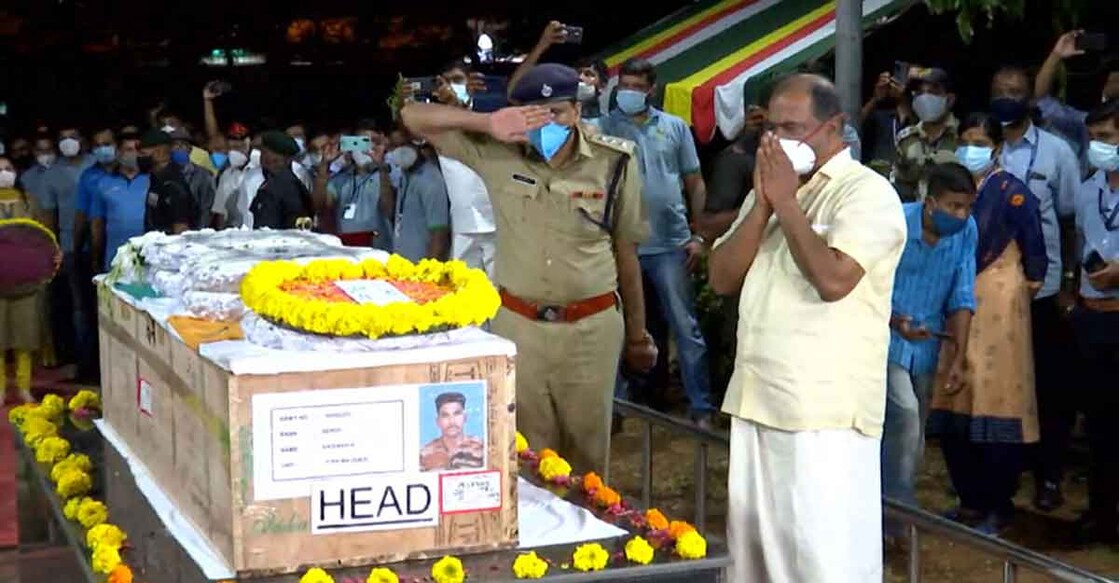 Vaishakh H of Rashtriya Rifle Battalion was among the five Army personnel who died in a gunfight with terrorists during an operation in Poonch district of Jammu and Kashmir