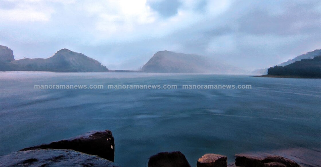The Idukki reservoir