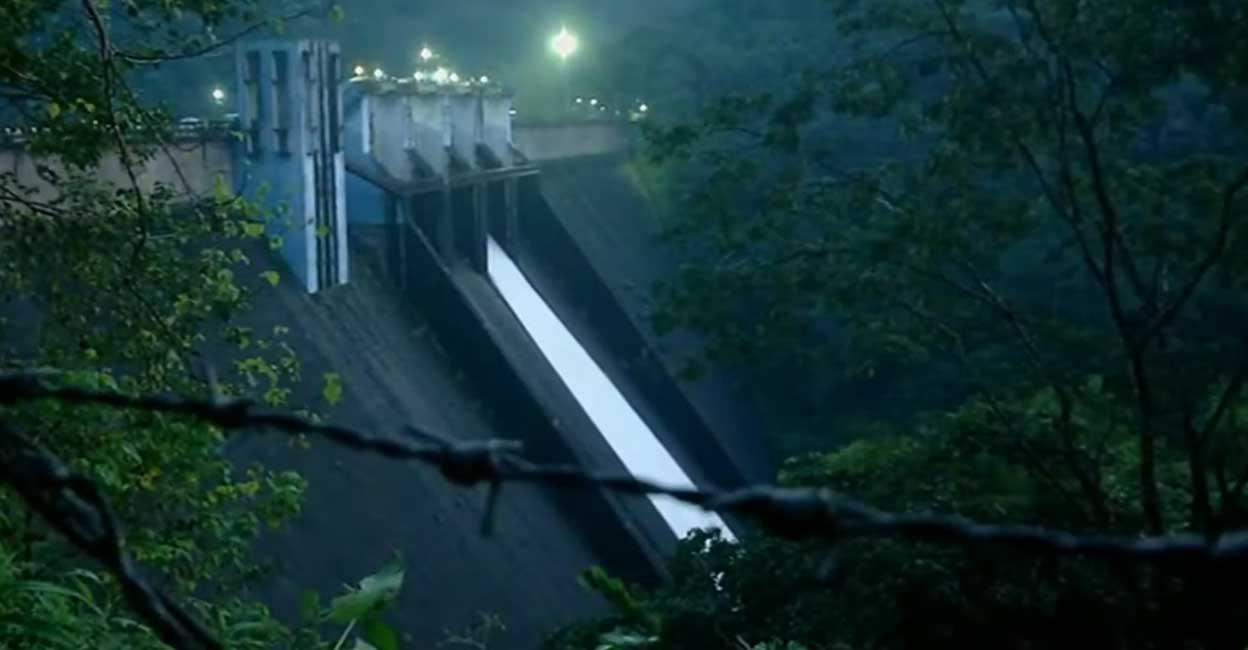 Idamalayar dam shutters opened.