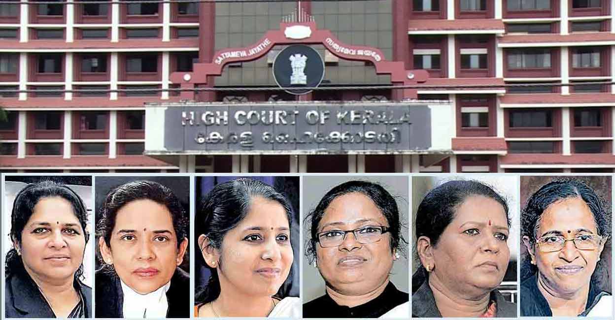 Kerala High Court Now Has Six Lady Judges As Two More Are Sworn In 