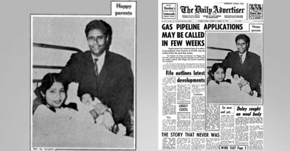 George Varughese's son's birth George Varughese's son's birth