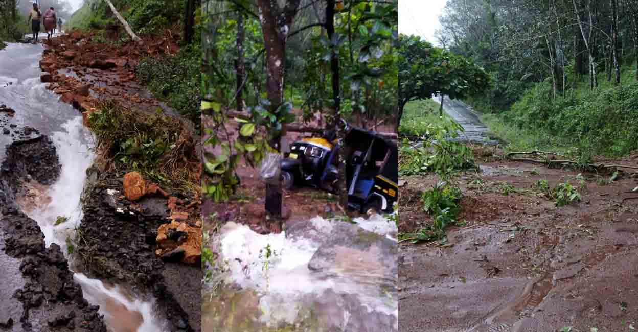 Landslides hit Kottayam, Pathanamthitta, Kollam districts; Yellow alert