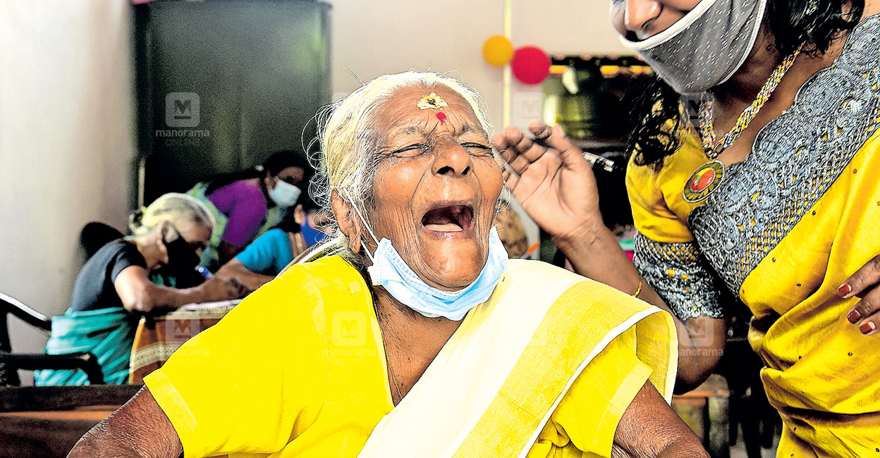 104-year-old Kerala woman secures 89 marks in literacy exam 104-year-old Kerala woman secures 89 marks in literacy exam