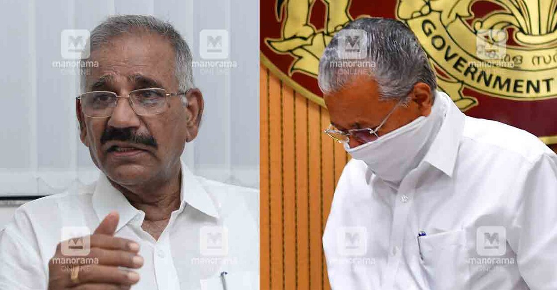 Forest Minister AK Saseendran and Chief Minister Pinarayi Vijayan