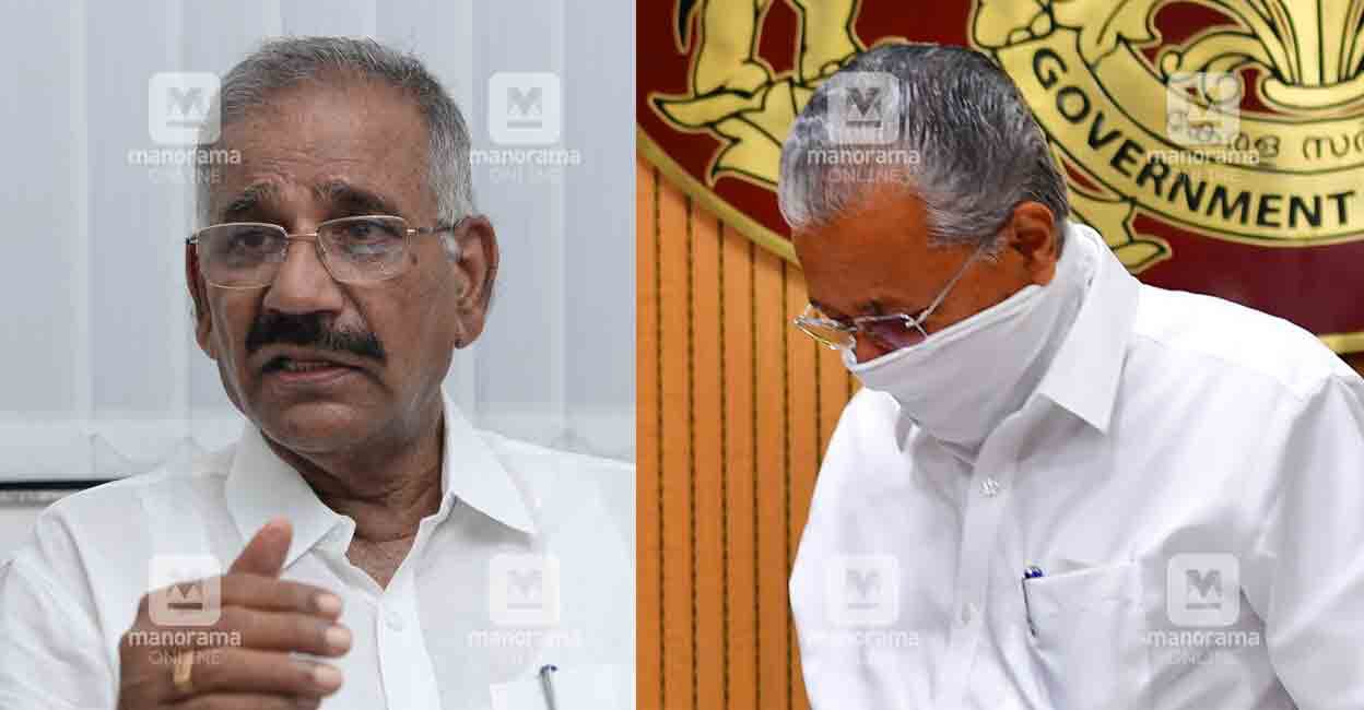 Forest Minister AK Saseendran and Chief Minister Pinarayi Vijayan