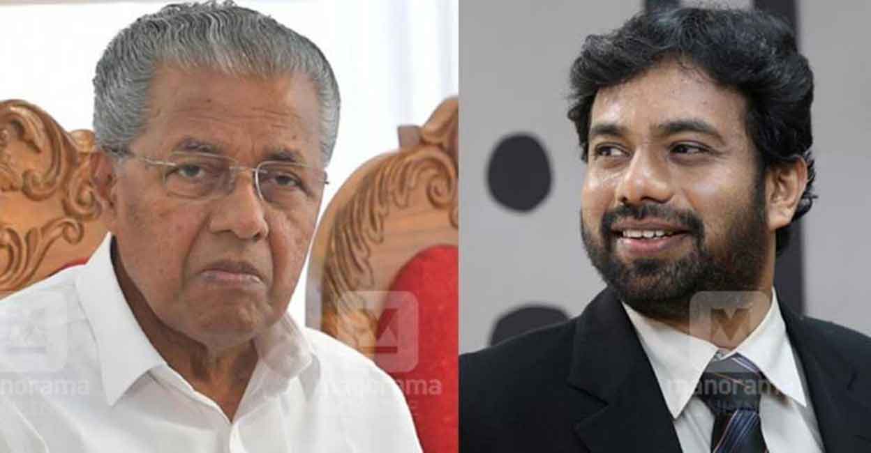 pinarayi-brittas Kerala Chief Minister Pinarayi Vijayan, John Brittas