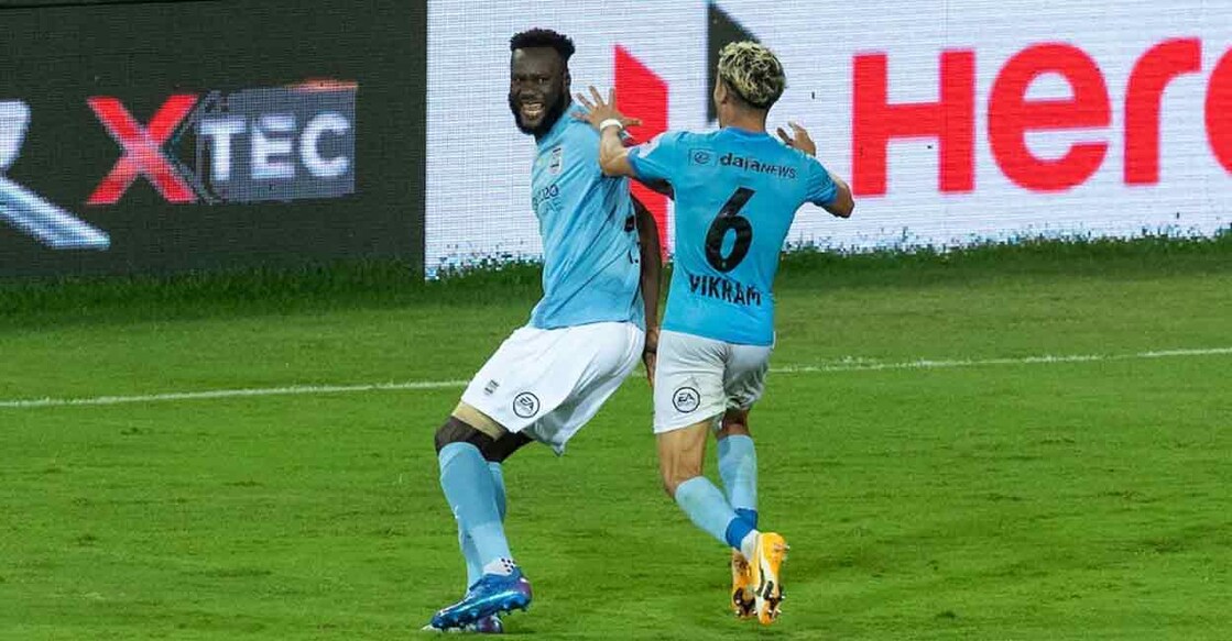 Mumbai City goal celebration