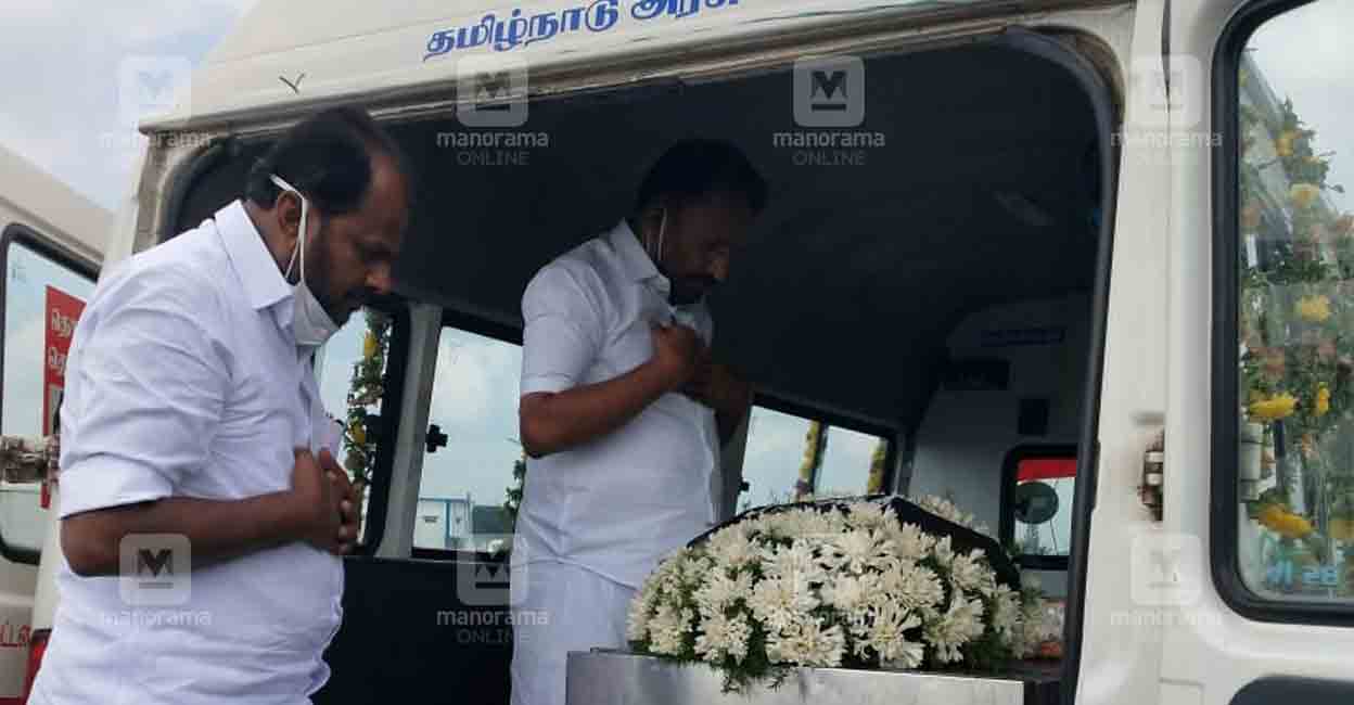 MP TN Prathapan pays respects to Junior Warrant Officer A Pradeep MP TN Prathapan pays respects to Junior Warrant Officer A Pradeep